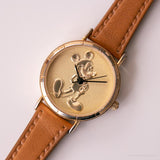 Gold Coin Lorus Mickey Mouse Watch  | Rare Walt Disney World Watch