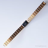 Antiguo Seiko V220 5A00 R0 reloj | Dial negro de los 90 reloj para mujeres