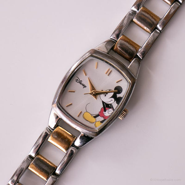 Two-tone Mickey Mouse Disney Watch | Elegant Watch For Women