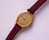 Tiny Gold-Tone Elegant Timex Watch | Mechanical Ladies Watch