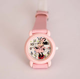 Rosa vintage Minnie Mouse Lorus Cuarzo reloj | Lorus V811-0450 Z0 reloj