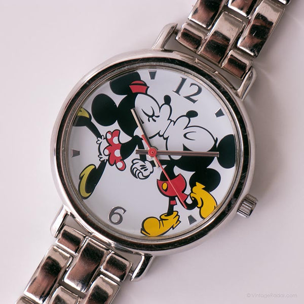 Mickey und Minnie Mouse Disney Uhr | Accutime Vintage Uhr