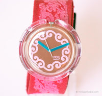 1992 swatch Pop PWK155 Corolla reloj | Pop mandala swatch reloj 90