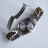 Antiguo Seiko 7N83-0041 A4 reloj | 90 de lujo de dos tonos reloj para ella