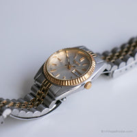 Vintage Seiko 7N83-0041 A4 Watch | RARE Two-tone Watch for Her