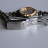 Vintage ▾ Seiko 7N83-0041 A4 orologio | Raro orologio bicolore per lei