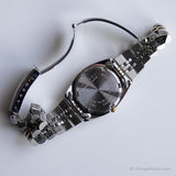 Antiguo Seiko 7N83-0041 A4 reloj | Raro dos tonos reloj para ella
