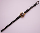 RARE Vintage Timex Mechanical Watch for Women with Chocolate Dial