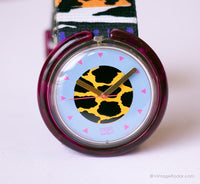 1991 swatch POP PWK135 Dschungelgebrüleltierdruck Uhr