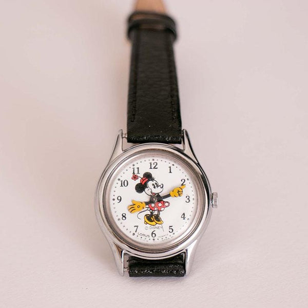 Silver-tone Lorus V515-6080 A1 Minnie Mouse Watch | Japan Quartz Watch
