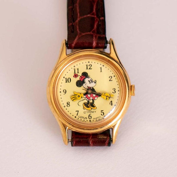 Minnie Mouse Lorus Quartz Watch | Vintage Lorus V515-6080 A1 Watch