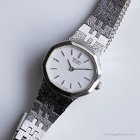 Jahrgang Seiko 4700-5019 Uhr | 90er Jahre Silber Uhr für Sie