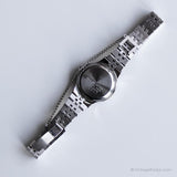 Vintage Seiko 4700-5019 Watch | 90s Silver-tone Watch for Her
