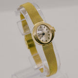 Art Deco Gold Timex Uhr für Frauen | Vintage 80s Timex Uhr für Sie