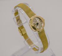 Art Deco Gold Timex Uhr für Frauen | Vintage 80s Timex Uhr für Sie