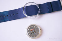 1991 Swatch Pop PWK144 Legal Blue Watch | Skeleton Swatch Watch 90s