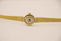 Art déco or Timex montre Pour les femmes | Vintage des années 80 Timex montre pour elle