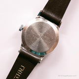 Vintage Annie montre | Mécanique des tons argentés des années 80 montre