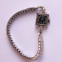 Tiny Square Timex Mechanical Watch For Ladies | Art Deco Timex Watch