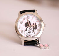 Antiguo Minnie Mouse reloj para mujeres | 90 Disney Cuarzo de damas reloj