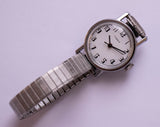Classic Silver-Tone Timex Watch | Mechanical Watches for Men and Women