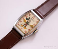 Rare vintage des années 40 Ingersoll Mickey Mouse montre - Édition limitée