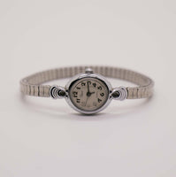 Small Affordable Ladies Timex Watch | Art Deco Dress Timex Watch for Women