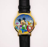 كبير Mickey Mouse & Donald Duck Vintage Quartz Watch