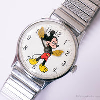 Vintage raro del 1968 Mickey Mouse Guarda da Timex | Walt Disney Productions Watch