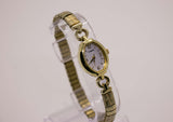 Gold Damen Timex Luxus Uhr | Damenklassiker Timex Kleid Uhr