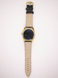 Oversized Mickey Mouse Gold-Tone Watch for Men and Women