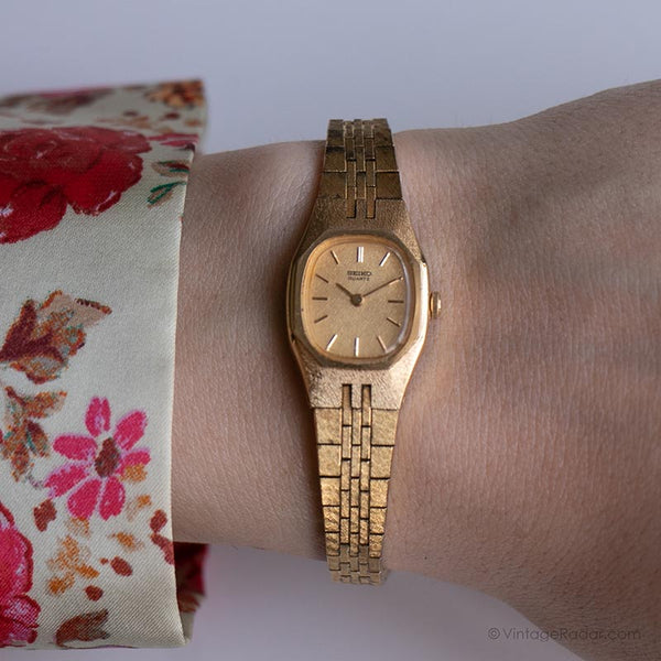 Ancien Seiko 2020-5749 R0 montre | Montre à bracelet élégante pour elle