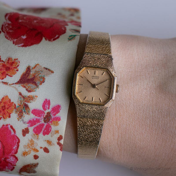Vintage Seiko 2C21-5400 R0 Watch | Unique 90s Collectible Wristwatch