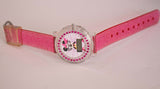 Pink Digital Minnie Mouse Uhr | Minnie trägt eine Brille Disney Uhr