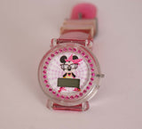 Pink Digital Minnie Mouse reloj | Minnie con gafas Disney reloj