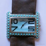 Antiguo Anne Klein Diseñador reloj | Damas turquesas reloj