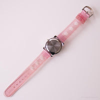 Pink Hello Kitty Vintage Uhr | Silberton -Charakter Uhr