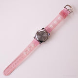 Pink Hello Kitty Vintage reloj | Personaje de tono plateado reloj