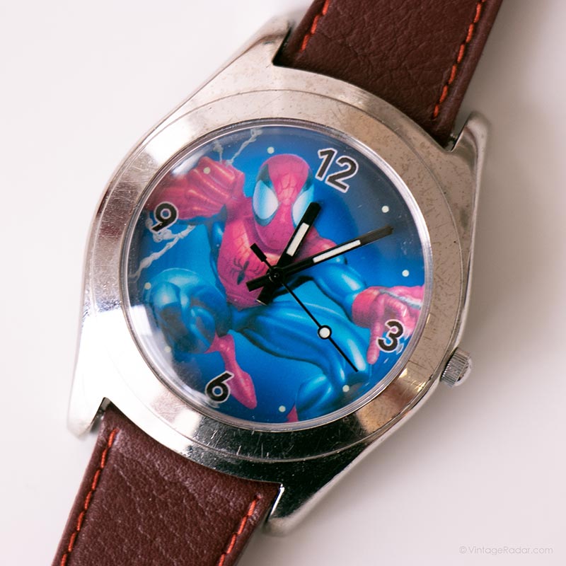 Marvel Comics Uomo W000532 Spider-Man Vintage Orologio Marvel Comics Uomo W000532 Spider-Man Vintage Orologio