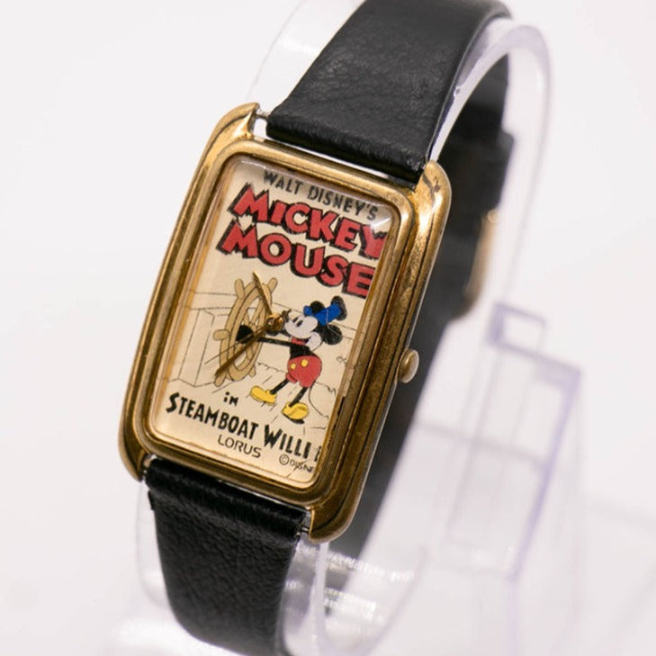Lorus V515 5A70 RO Steamboat Willie Mickey Mouse Watch – Vintage Radar