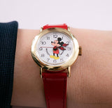 Bradley قسم الوقت Mickey Mouse ساعة ميكانيكية 112 ق | كلاسيكي Disney راقب