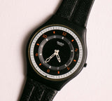1997 خمر الجلد swatch مشاهدة SFB104G الإطراء | تسعينيات القرن الماضي سويسري ساعة
