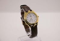 Goldton ungewöhnlich Timex Indiglo Uhr 1990er Retro Uhr Entwurf