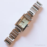 Vintage Silber-Ton Anne Klein II Uhr | Büro Uhr für Frauen