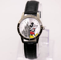 الإصدار المحدود Disney العالمية Mickey Mouse مشاهدة حزام أسود