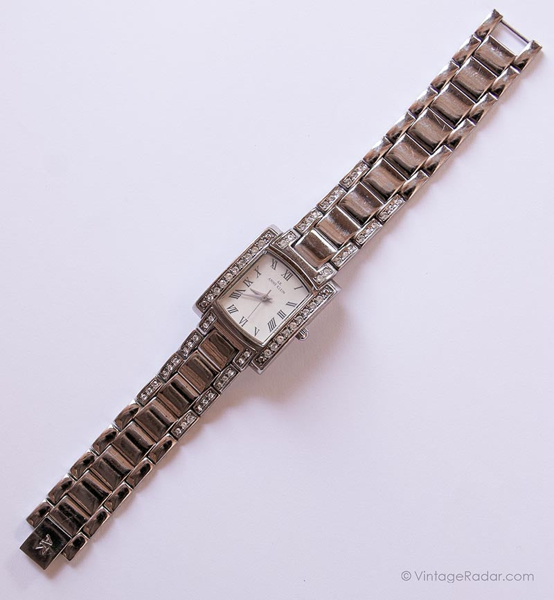 Vintage Anne Klein Ladies Dress Watch | Silver-tone Bridal Watch ...