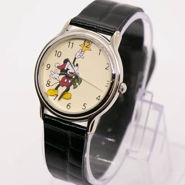 Disney Navidad Mickey Mouse reloj | Disney Regalo de Navidad