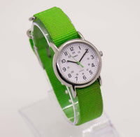 Verde Timex Orologio cinturino NATO Indiglo | Timex Orologio quotidiano casuale
