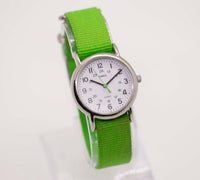 Green Timex Indiglo Nato Strap Watch | Timex Casual Daily Watch