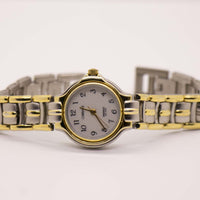 Two-Tone Carriage by Timex Indiglo Watch | Carriage Quartz Watch WR 30M